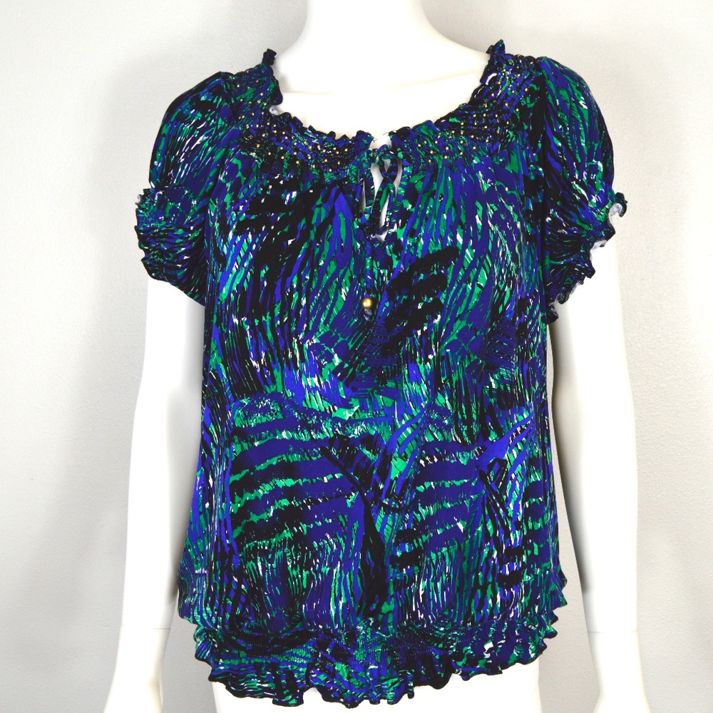 Cable & Guage Colorful Amazon Top